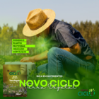 Terra Vegetal Novo Ciclo 18l Para Jardins E Vasos