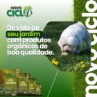 Terra Vegetal Novo Ciclo 36l Para Jardins E Vasos