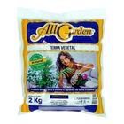 Terra Vegetal Plantio 2kg Allgarden Plantas Hortas Jardins