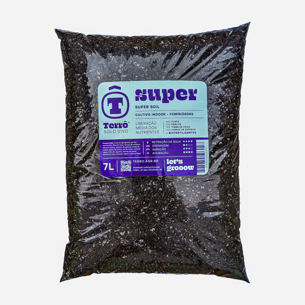 Terrô Super Solo Substrato Grow Orgânico 7l