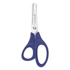 Tesoura 11cm De Aço Inox Mundial Escolar Para Canhoto Azul