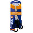 Tesoura Brw De Aço Inox Multiuso Cabo Preto 21cm Ref Te2101