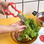 Tesoura Culinária Multiuso - Mozcada Vermelho U