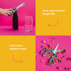 Tesoura Culinária Multiuso - Oikos