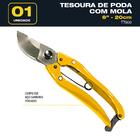 Tesoura De Poda Com Mola Oz Modelo Tt800
