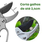 Tesoura De Poda Com Multiplicador De Força Com Catraca