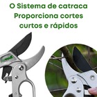Tesoura De Poda Com Multiplicador De Força Com Catraca