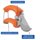 Tesoura De Poda Para Jardim Com Lâmina Metálica Bypass + Luva