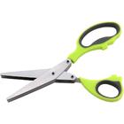 Tesoura Ervas Em Inox E Plástico Verde Cozinha 2x9x21cm Home