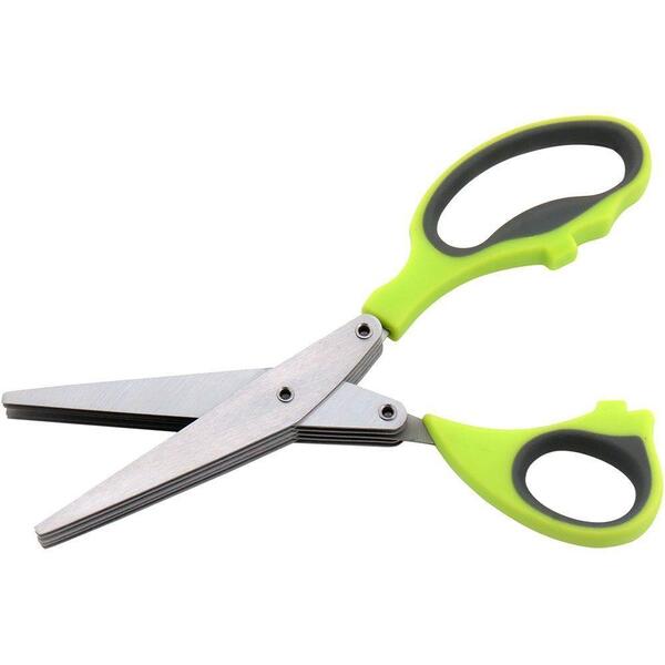 Tesoura Ervas Em Inox E Plástico Verde Cozinha 2x9x21cm Home