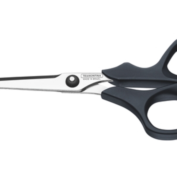 Tesoura Para Cabelo Supercort Lamina Em Aco Inox Fio Laser E