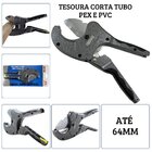Tesoura Para Corte Tubo Pex Ou Pvc De 16mm A 64mm Tudogás
