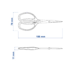 Tesoura para Frutas Aço Tramontina