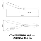 Tesoura Para Grama Famastil 12"