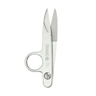 Tesoura Tecelão 12cm De Aço Inox Mundial Curva Forjada