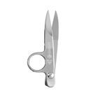 Tesoura Tecelão 12cm De Aço Inox Mundial Reta Forjada