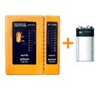 Testador Rj45 Testador De Cabos Rede Lan Rj45 Rj11 Exbom