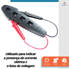 Teste De Voltagem Voltímetro Energia Elétrica 110-460v - Star