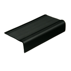 Testeira Antiderrapante Preta 1,2m Flexível Tecnoperfil