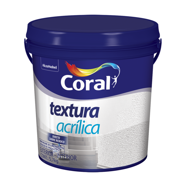 Textura Acrílica Fosca Branco 5,7Kg Coral