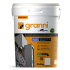 Textura Acrílica Granni Preto São Gabriel 23,5kg Ecogranito Com Primer Preparador Cor Preta 3,5kg Ecogranito