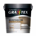 Textura Emborrachada Branco 25Kg Grafftex
