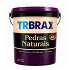 Textura Pedra Natural Parede Camurça Textura Rio 20kg