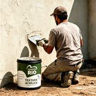 Textura Rústica Parede Branco Textura Rio 25kg