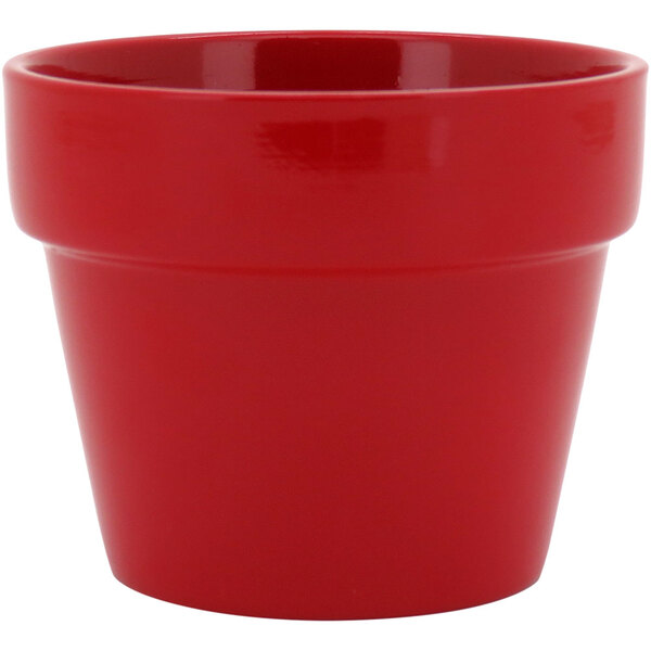 Tiesto Cachepô Vaso De Planta Decorativo 9x11x11cm Terracota