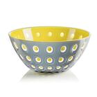 Tigela Bowl 25 Cm Em Acrilico Amarelo Le Murrine - Guzzini