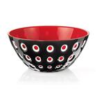 Tigela Bowl 25 Cm Em Acrilico Vermelho Le Murrine - Guzzini