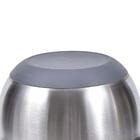Tigela Bowl Aço Inox 17 Cm Fundo Silicone Antiderrapante