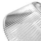 Tigela Bowl De Vidro Transparente Graffiato 1 Peça - Hauskraf