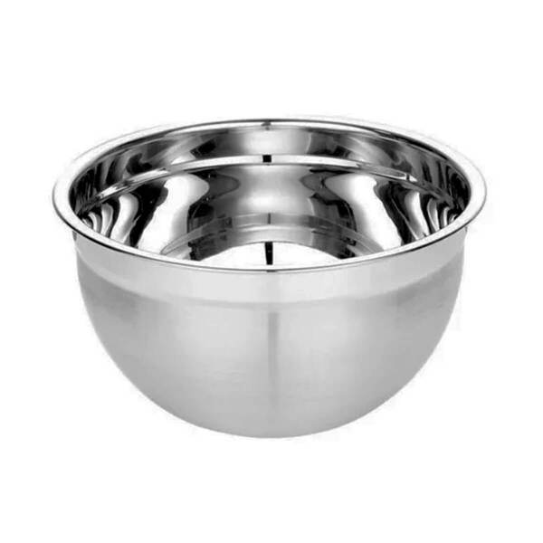 Tigela Bowl Grande Para Bolo 7,5 Litros Cm Inox Attuale