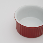 Tigela cerâmica vermelha ramequim 10cm MondoCeram