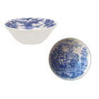 Tigela Conic Cerâmica Estampa Cena Inglesa 15,5cm 6un - Biona