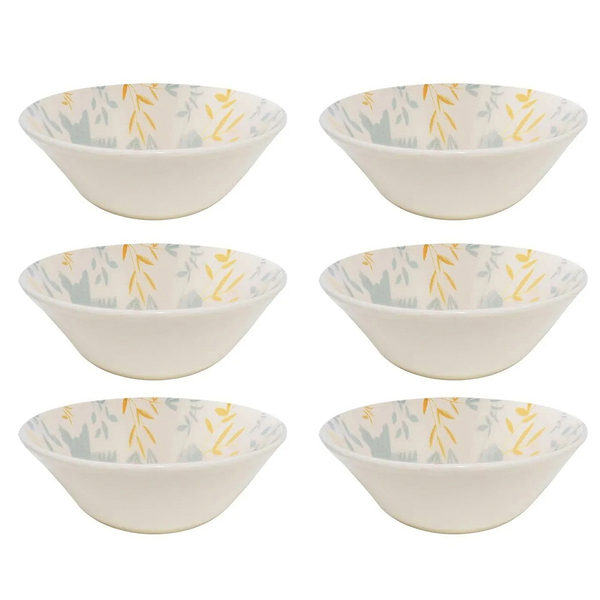 Tigela Conic De Ceramica Donna Bem-te-vi 500ml 6 Unidades - B