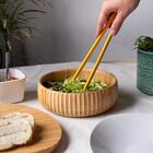 Tigela De Café Da Manhã, Petiscos Para Criança Em Bambu