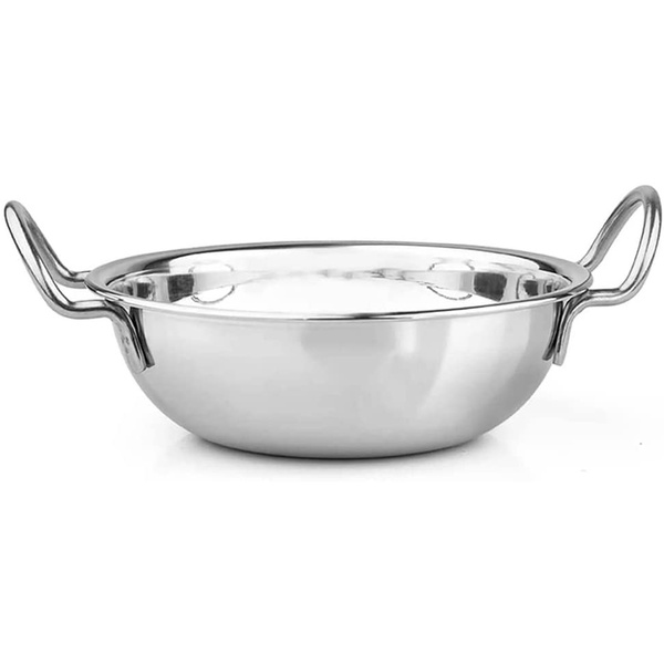 Tigela De Inox Com Alça Travessa Pequena 19 Cm 1 Peça