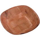 Tigela De Madeira Quadrada 20cm