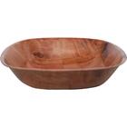 Tigela De Madeira Quadrada 20cm