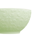 Tigela De Porcelana Bowl 400ml Verde Tassel Germer