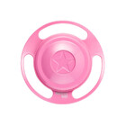 Tigela Giratória 360° Spaceship Rosa Nasa Collection Multikid