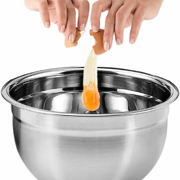 Tigela Inox Mixing Bowl 28cm Com Gradacao Kehome