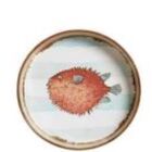 Tigela Media Fish Stripes Digital