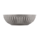 Tigela Melamina Plisse Cinza Premium 22cm - Yazi