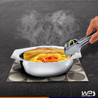 Tigela Multiuso E Pegador Para Servir Massas Em Aço Inox 2 Pe