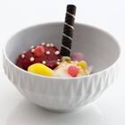 Tigela Pequena Bowl Diamante 400ml 12,5cm Porcelana Germer Br