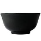 Tigela Pequena De Porcelana 240ml Oriental Preta 11cm Germer