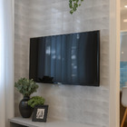 Tijolinho Marmore Acinzentado Adesivo Flexivel P Parede 30x7,